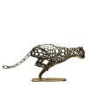 Running Cheetah Sculpture