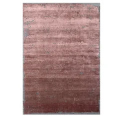 Rustic Reverie Espresso & Medium Gray Hand Knotted Rug