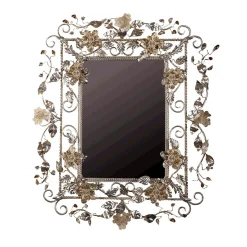 S/15 Floral Wall Mirror