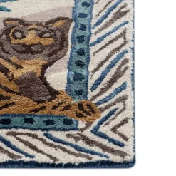 Safari White Hand Tufted Rug