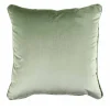 Sage Green Silk Velvet Carrè Cushion