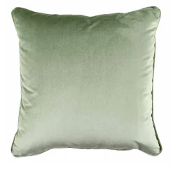 Sage Green Silk Velvet Carrè Cushion