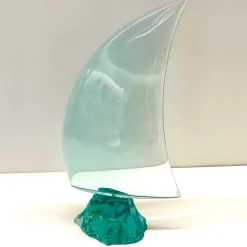 Sail Handamade Crystal Sculpture