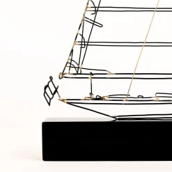 Saint Tropez Metal Sail Boat