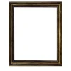 Salvator Rosa Dark Mecca Silver Old Patina Frame
