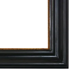 Salvator Rosa Ebony and Gold Wall Mirror #2