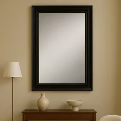 Salvator Rosa Ebony and Gold Wall Mirror #2