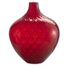 Samarcanda Medium Ballaton Red Vase