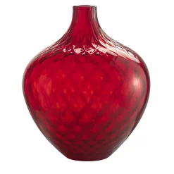 Samarcanda Medium Ballaton Red Vase