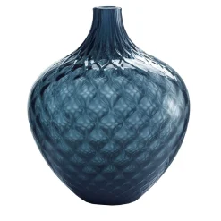 Samarcanda Medium Balloton Air-Force Blue Decorative Vase
