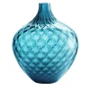 Samarcanda Medium Balloton Turquoise Decorative Vase