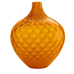 Samarcanda Medium Balloton Orange Decorative Vase