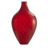 Samarcanda Tall Balloton Red Decorative Vase