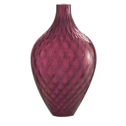 Samarcanda Tall Balloton Purple Decorative Vase