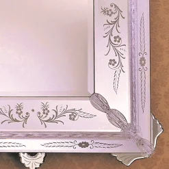 San Marco Murano Glass Wall Mirror