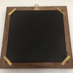 Scagliola Painting Feline with Flowers and Insects