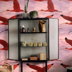 Scarlet Ibis Bird at Sunset Wallpaper