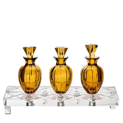 Scented Crystal Perfume Bottles Trilogy
