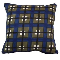 Scozzesone Blue Cushion