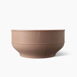 Seams Brown Bowl by Benjamin Hubert