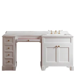 Season Vanity Pure White & Calacatta Borghini