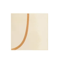 Segni Set of 45 Beige & Brown Tiles by Margherita Rui