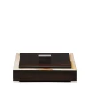 SELENE Small Rectangular Amara ebony Box