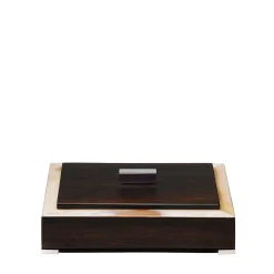 SELENE Small Rectangular Amara ebony Box