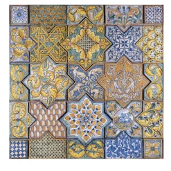 Seria A 25-Piece Tiles Panel