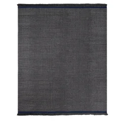 Sesame Charcoal Recycled PET In&Outdoor Rug by Carlotta Fortuna