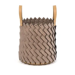 Sestriere Medium Wood Basket