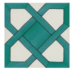 Set of 25 Antichi Borghi Type Giglio Castello Tiles