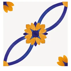 Set of 4 Artech Type Ibisco Tiles