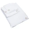 Set of 5 Assorted Cream Towels