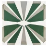 Set of 4 Bauhaus 50 Type 25 Tiles