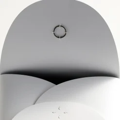 Set of 2 Bloom White Leather Basket by Viola Tonucci