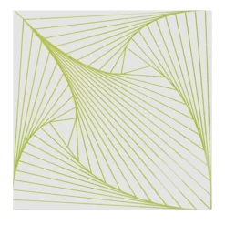 Set of 25 CeramicOp 4040 Green Tiles