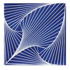 Set of 25 CeramicOp Navy Blue Tiles