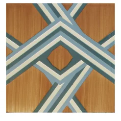 Set of 25 Chloris Incrocio Creta Tiles