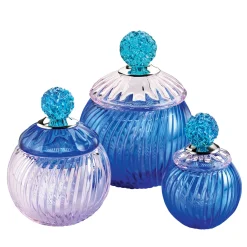 Set of 3 Coccinella Joy Romance Crystal Boxes