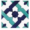 Set of 25 Riedizioni Tradizione Type Tramonti Tiles
