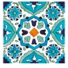 Set of 25 Riedizioni Tradizione Type Arabesco Tiles