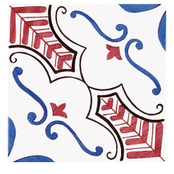 Set of 25 Riedizioni Tradizione Type Cantorate Tiles