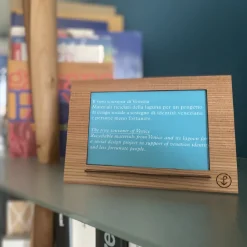 Set of 4 Sandro Gallo 136 Oak Wood Frames by Luciano Marson for POV