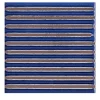 Set Of 44 Solchi Tattile Lines Blue Tiles