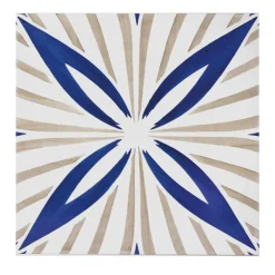 Set of 6 Stars Type 1 Negative C12 Tiles