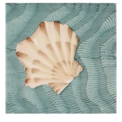 Set of 25 Thalassa Giada Shell #A Tiles