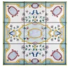 Set of 9 Tiles Rosone Albori