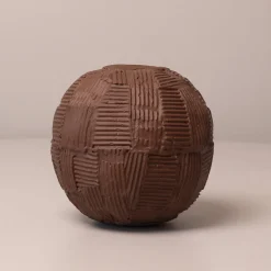 Sfero Cartoccio C15/Cacao Decorative Sculpture