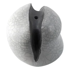 Sguardo Alla Luna Ceramica Sculpture/Vase by Nino Basso